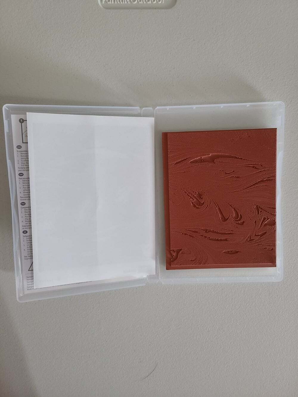 Stampin' Up! Marbled Stamp Set Retired New - Picture 4 of 6